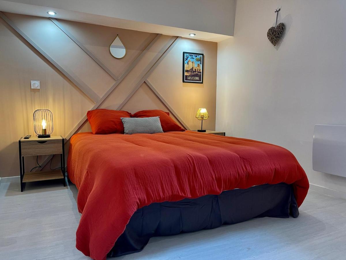 Rooftop N°38 - Rooms Et Studios - Vue Cite Medievale Carcassonne Dış mekan fotoğraf