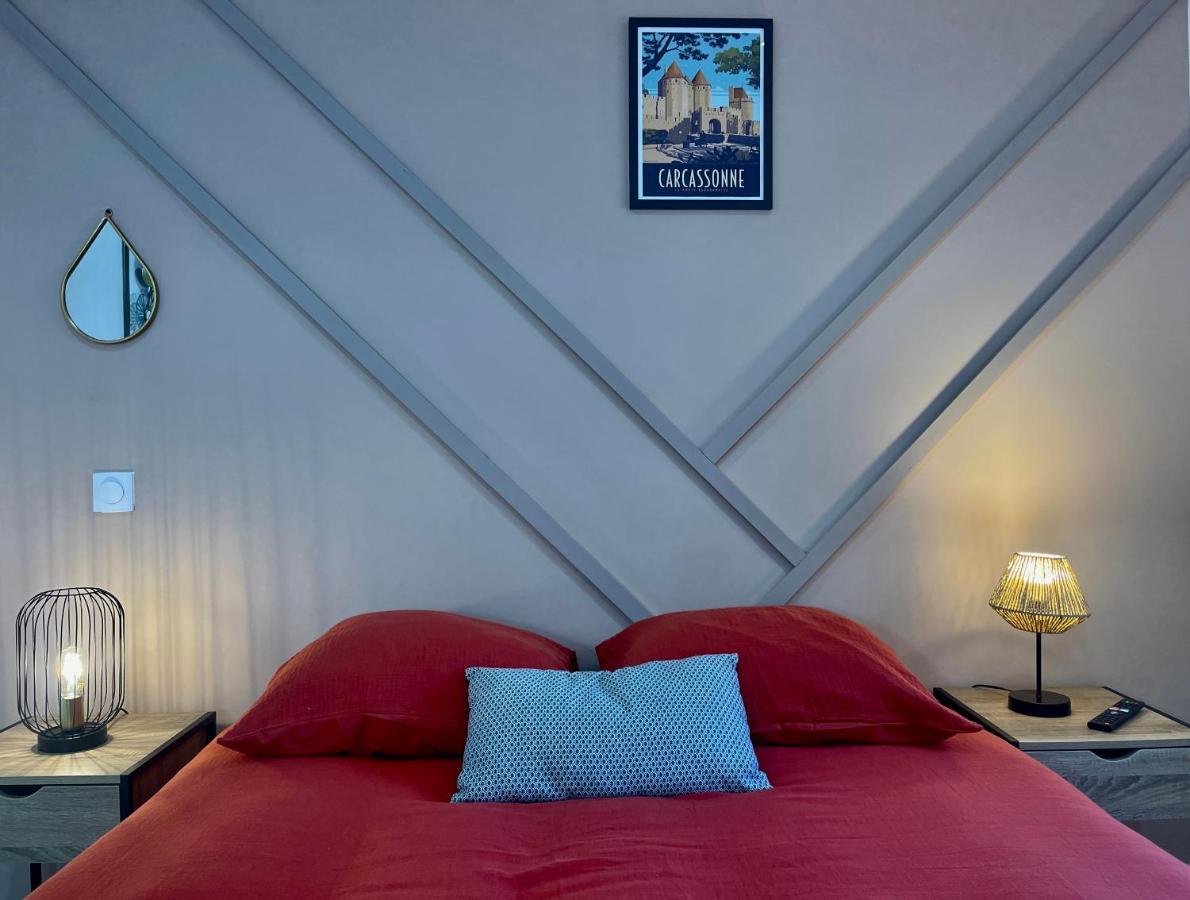 Rooftop N°38 - Rooms Et Studios - Vue Cite Medievale Carcassonne Dış mekan fotoğraf